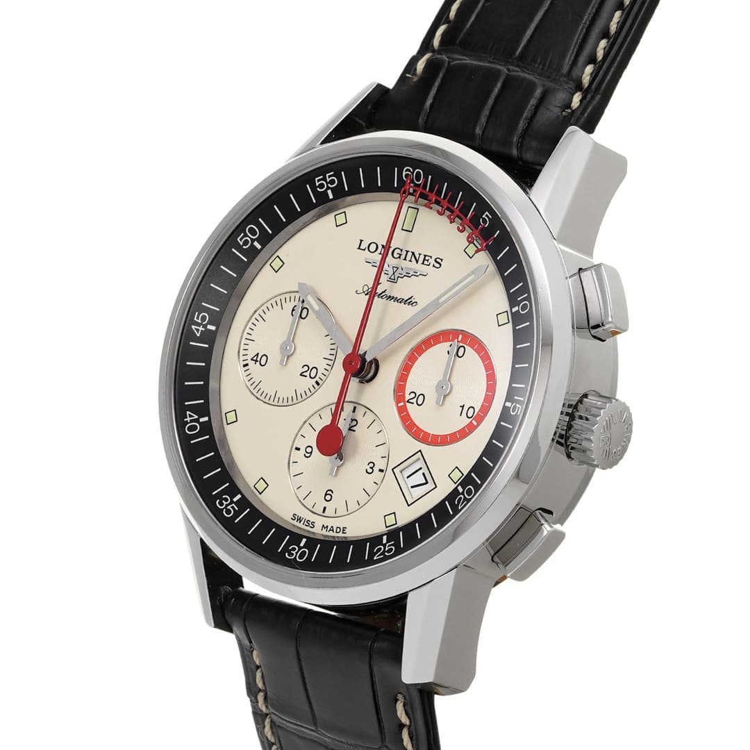 Longines Heritage Chronographe Record à roue à colonnes — 2