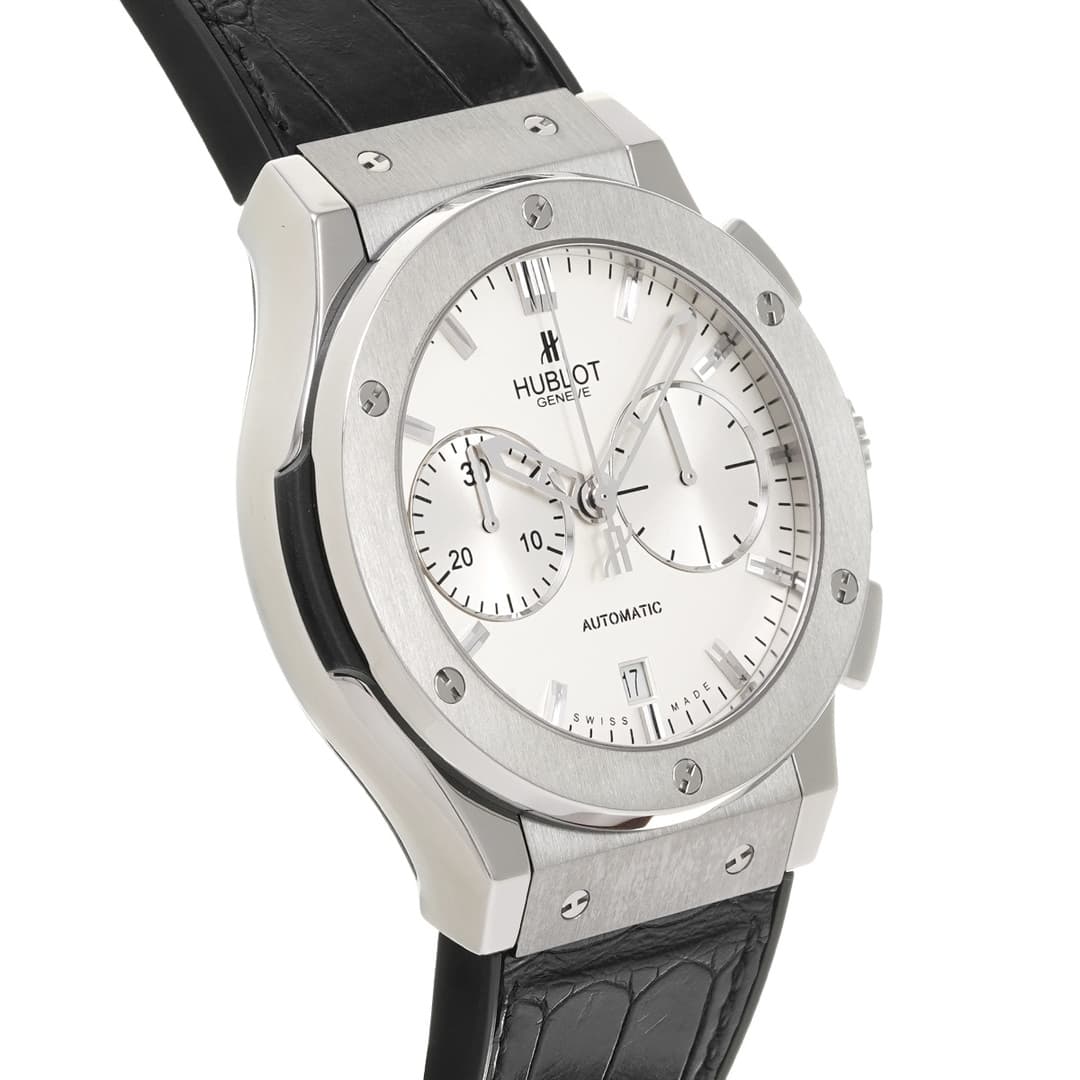 Hublot Classic Fusion Titanium Chronograph Opaline — 3