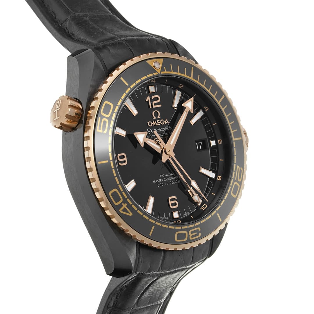 Omega Seamaster Planet Ocean 600 Co-Axial Master Chronometer GMT Deep Black — 3