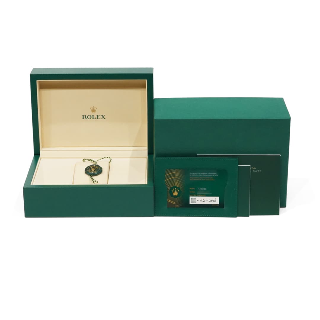 Rolex Oyster Perpetual 36 Green — 6