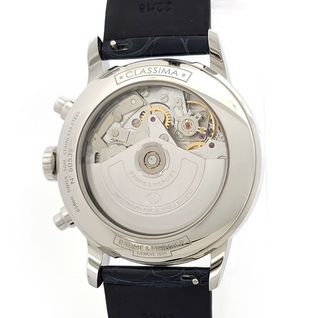 Baume & Mercier Classima Triple Calendrier Moon Chronograph — 5