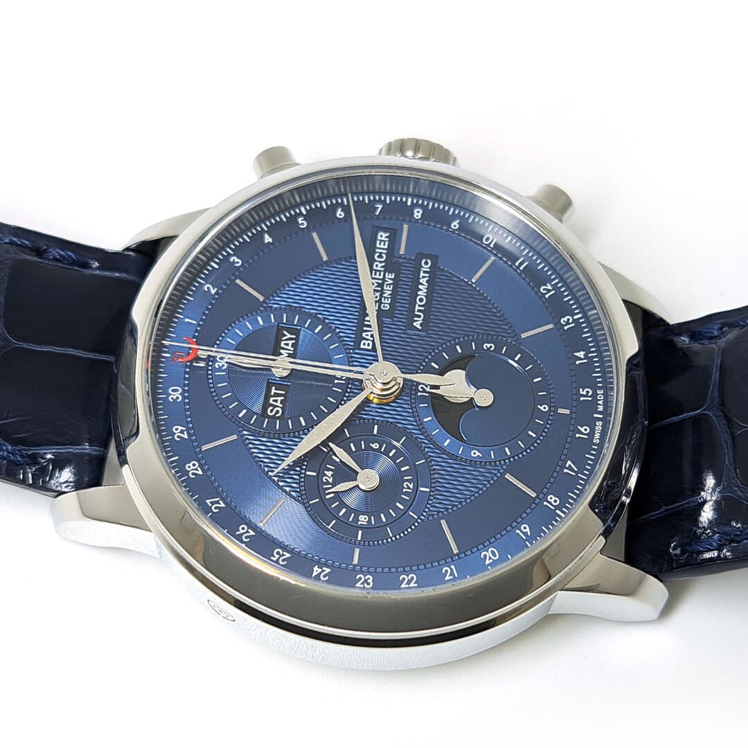 Baume & Mercier Classima Triple Calendrier Moon Chronograph — 8
