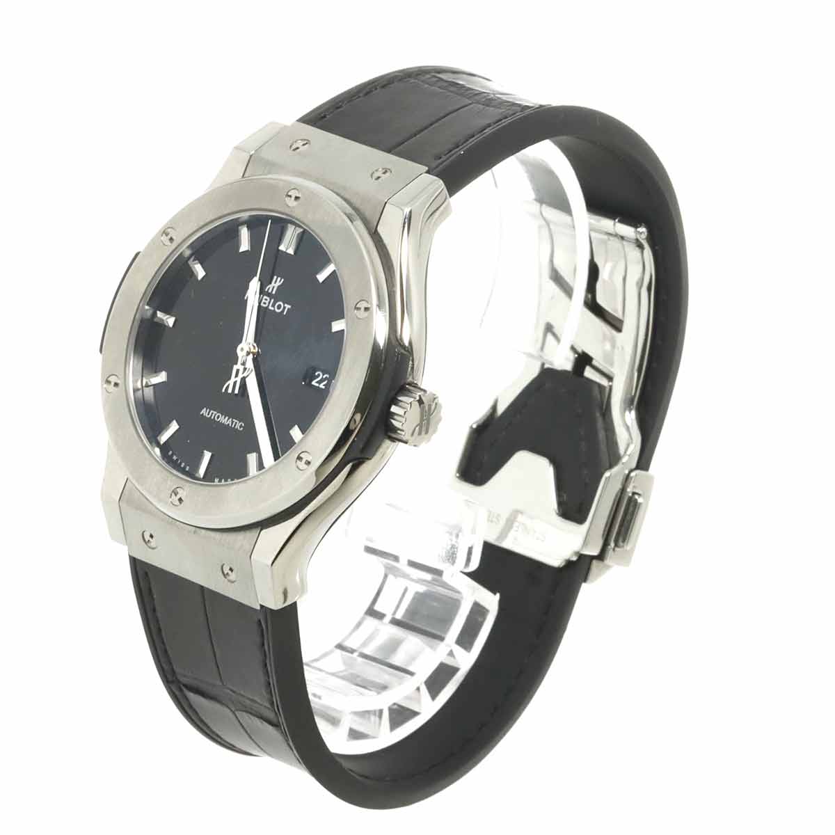 Hublot Classic Fusion Titanium Black Shiny — 3