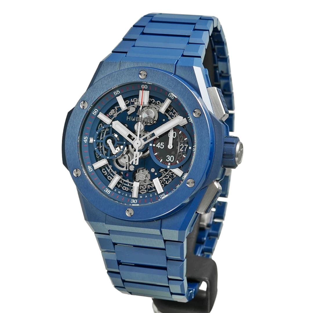 Hublot Big Bang Integrated Céramique Bleue — 3