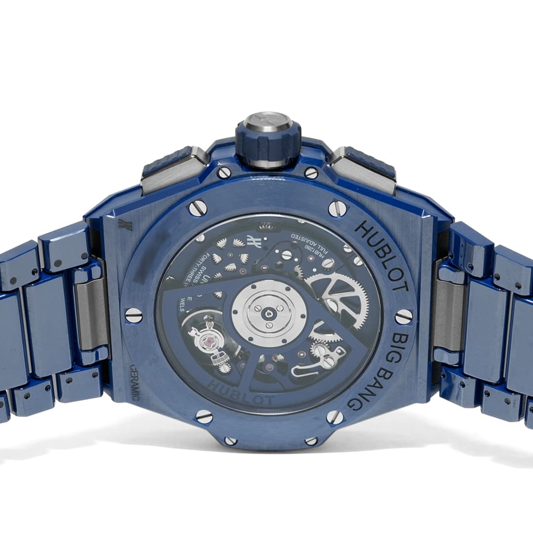 Hublot Big Bang Integrated Céramique Bleue — 5