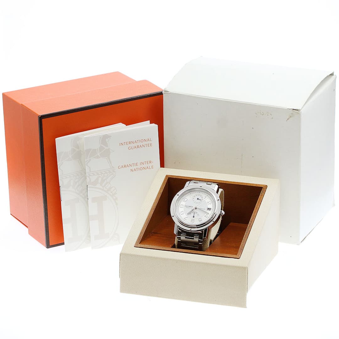 Hermès Clipper Date Réserve de Marche — 2